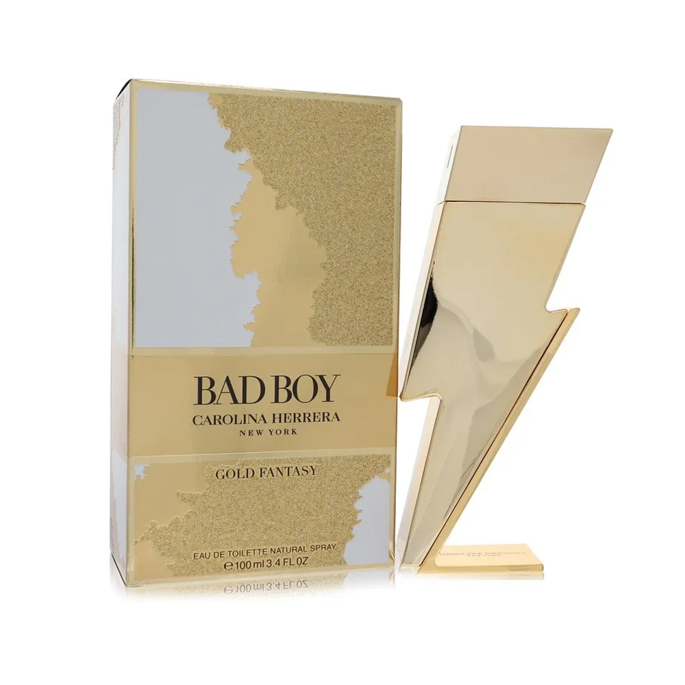 Buy Carolina Herrera Bad Boy Gold Fantasy Eau De Toilette Online In India at Scentira