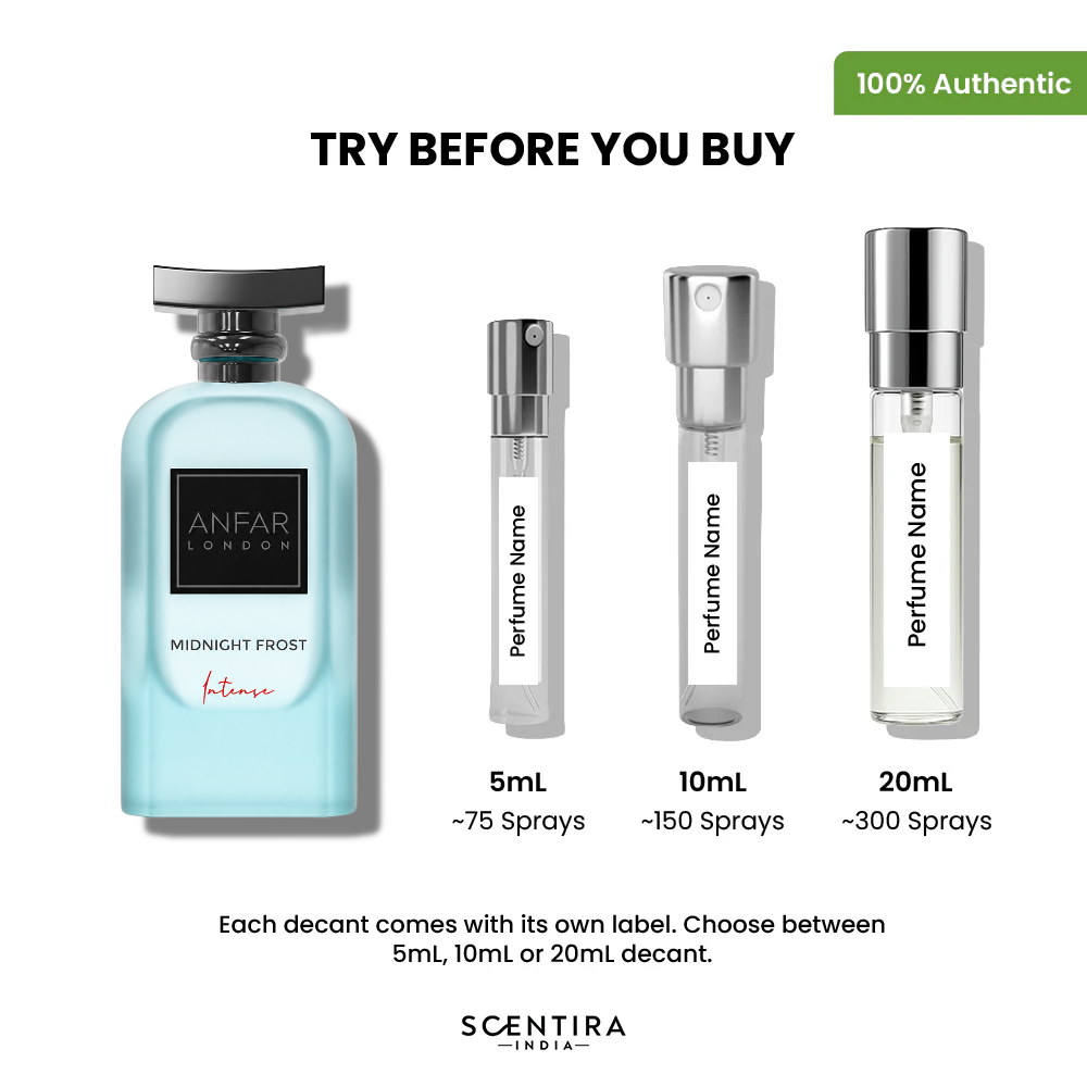 Buy Anfar London Midnight Frost Intense Extrait de Parfum Online In India at Scentira