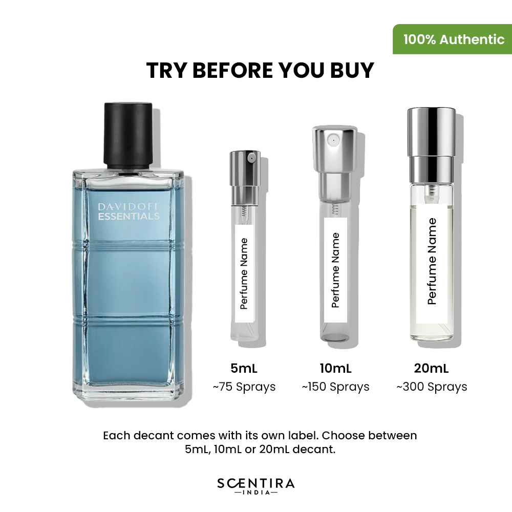 Buy Davidoff Essentials Blue Eau de Toilette Online In India at Scentira