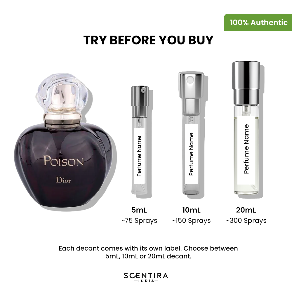 Buy Dior Poison Eau de Toilette Online In India at Scentira