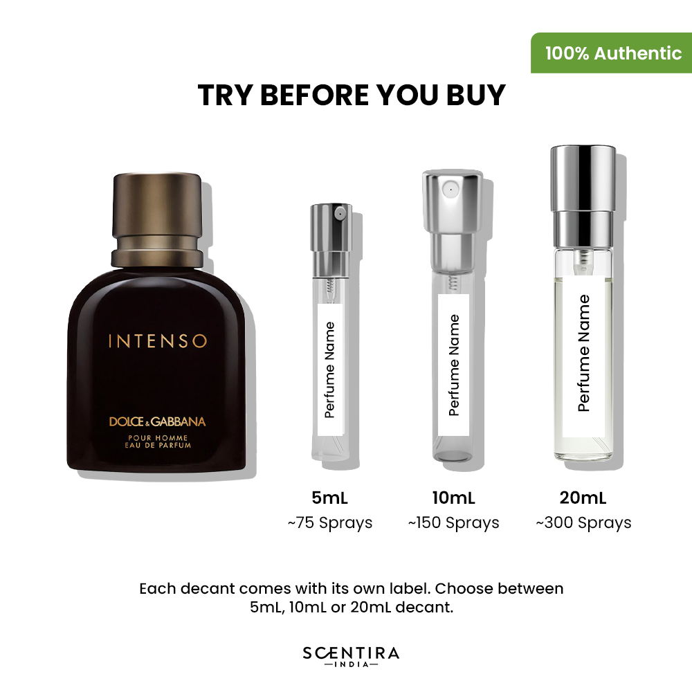 Buy Dolce & Gabbana Intenso Pour Homme Eau de Parfum Online In India at Scentira
