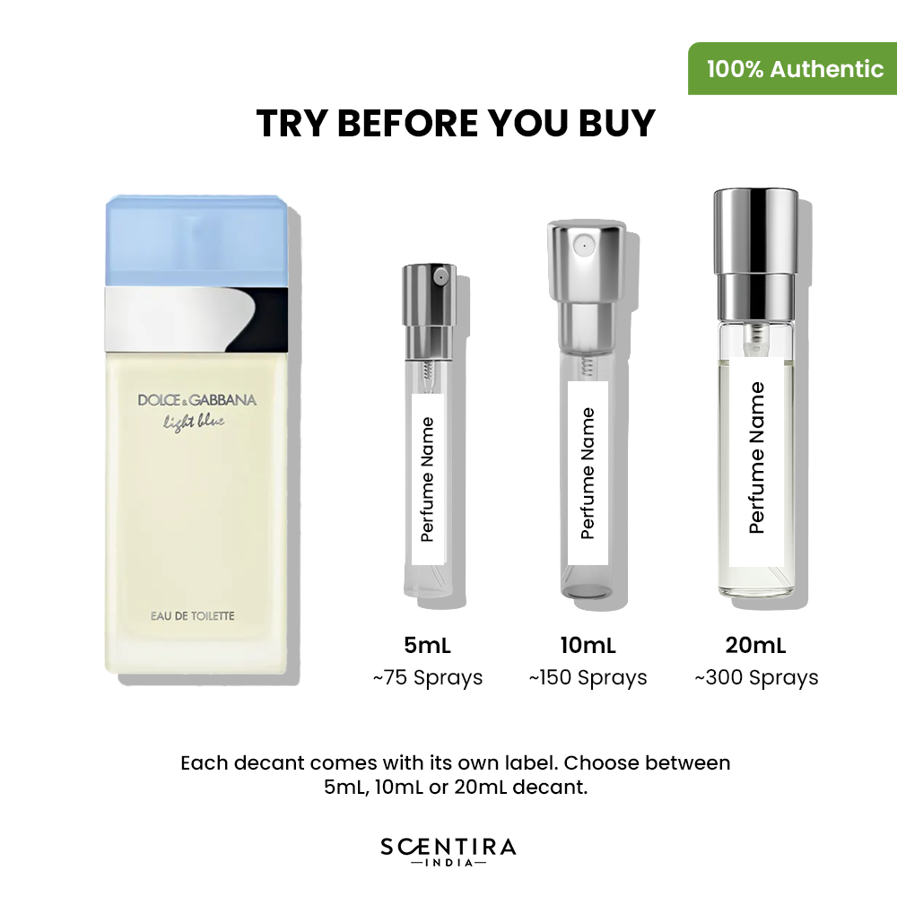 Buy Dolce & Gabbana Light Blue Eau De Toilette (2025 Launch) Online In India at Scentira