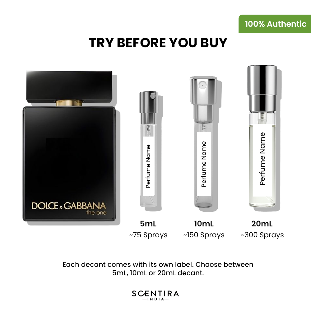 Buy Dolce & Gabbanna The One Intense Eau de Parfum Online In India at Scentira
