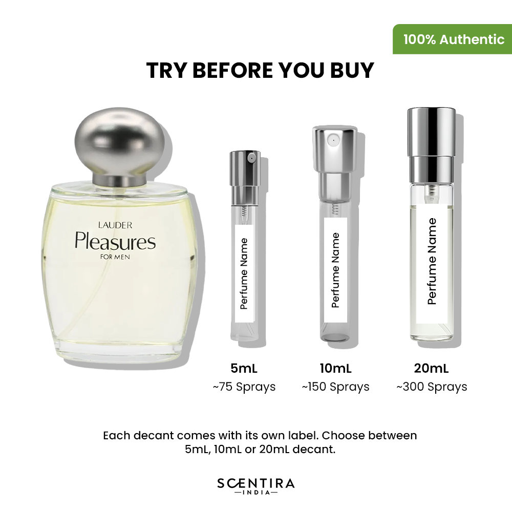 Buy Estee Lauder Pleasure For Men Eau De Cologne Online In India at Scentira