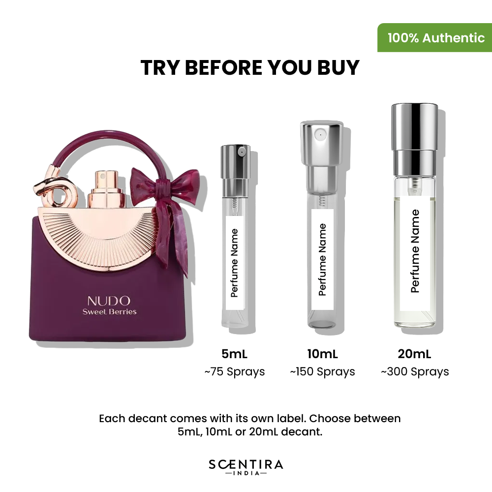 Buy Fragrance World Nudo Sweet Berries Eau De Parfum Online In India at Scentira