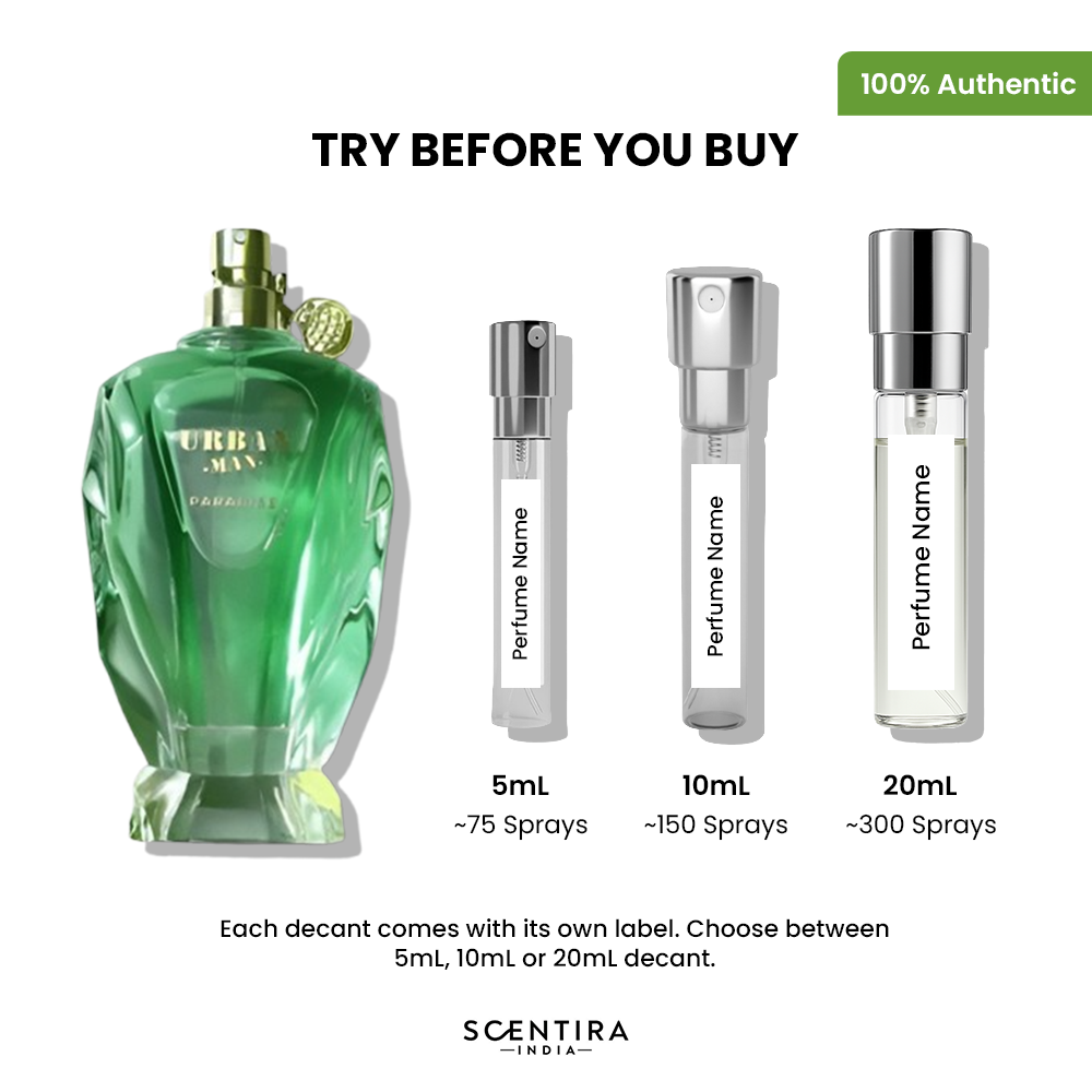 Buy Fragrance World Urban Man Paradise Eau de Parfum Online In India at Scentira