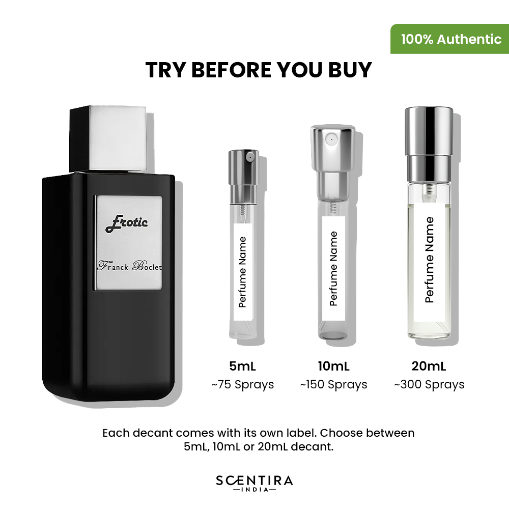 Buy Franck Boclet Erotic Eau De Parfum Online In India at Scentira