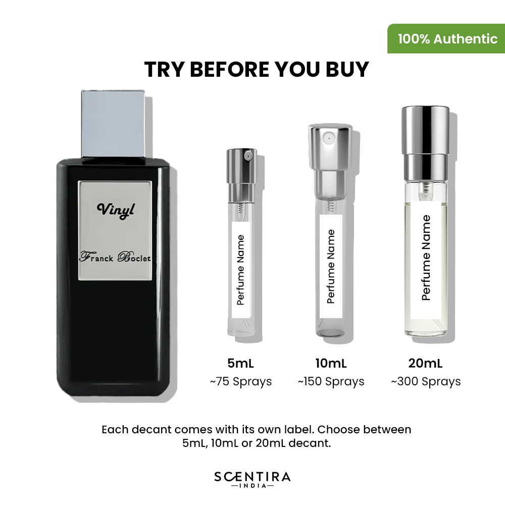 Buy Franck Boclet Vinyl Extrait de Parfum Online In India at Scentira