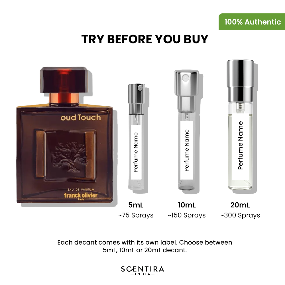 Buy Franck Olivier Oud Touch Eau De Parfum Online In India at Scentira