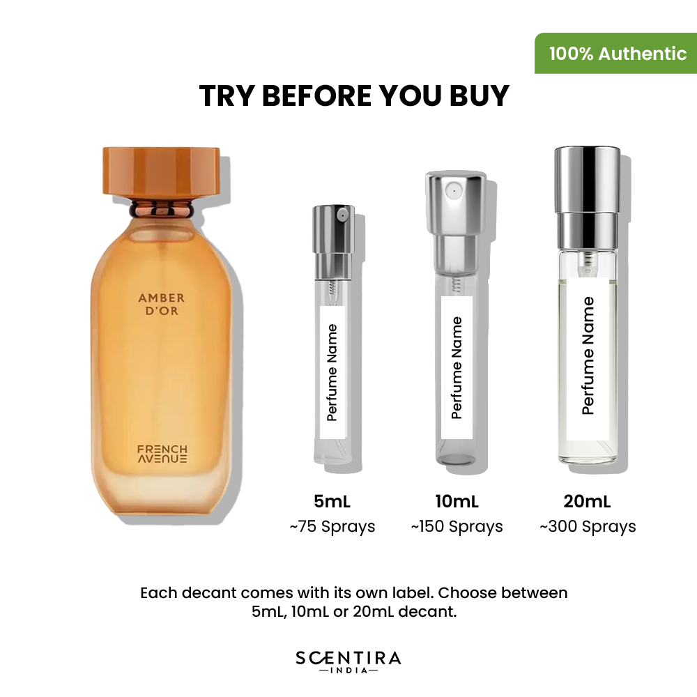 Buy French Avenue Amber D'or Eau De Parfum Online In India at Scentira