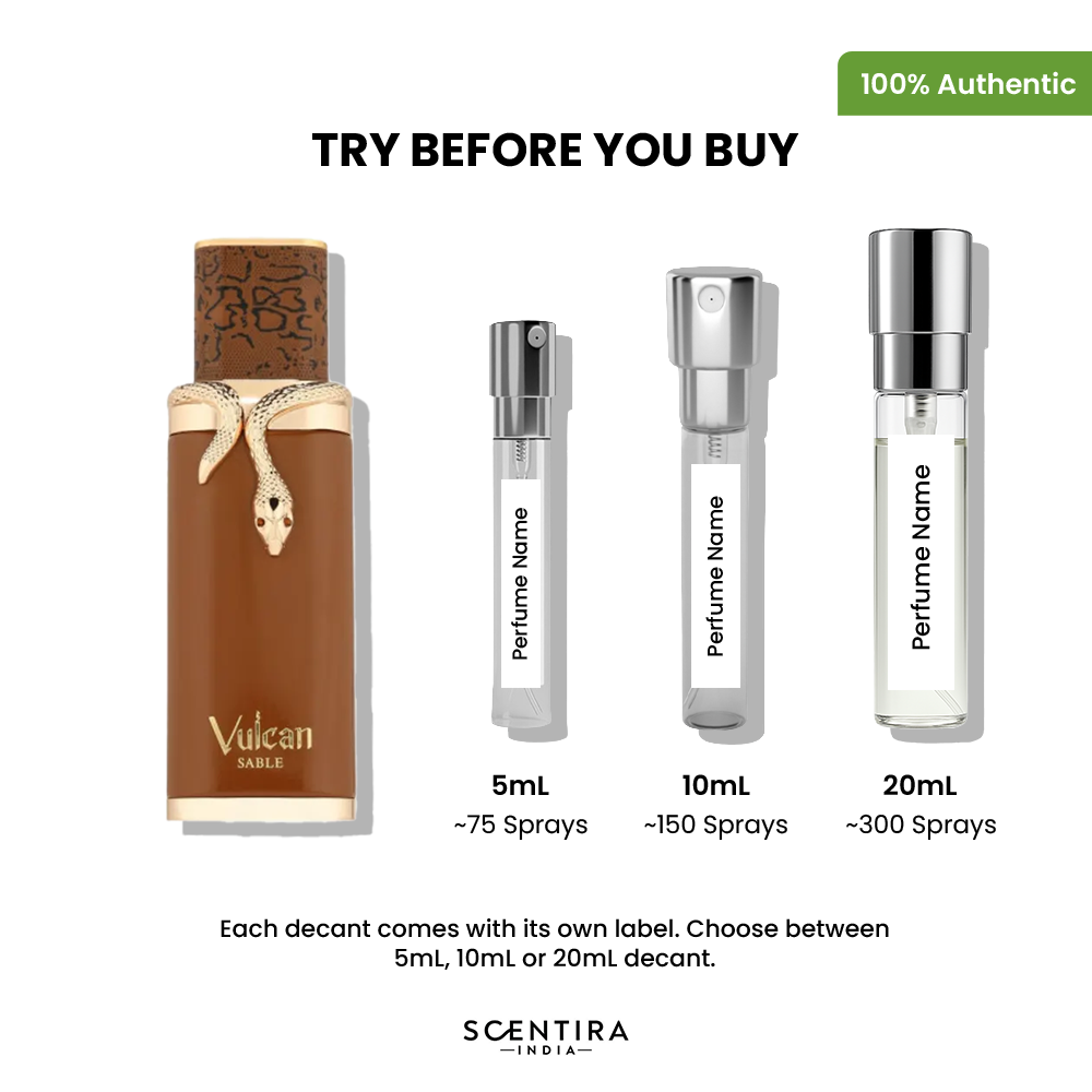 Buy French Avenue Vulcan Sable Eau De Parfum Online In India at Scentira