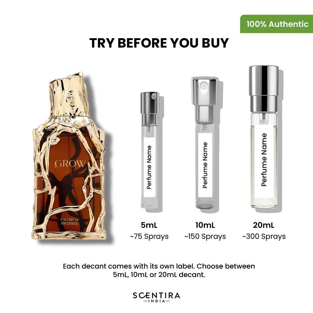 Buy French Avenue Grow Extrait de Parfum Online In India at Scentira at Scentira