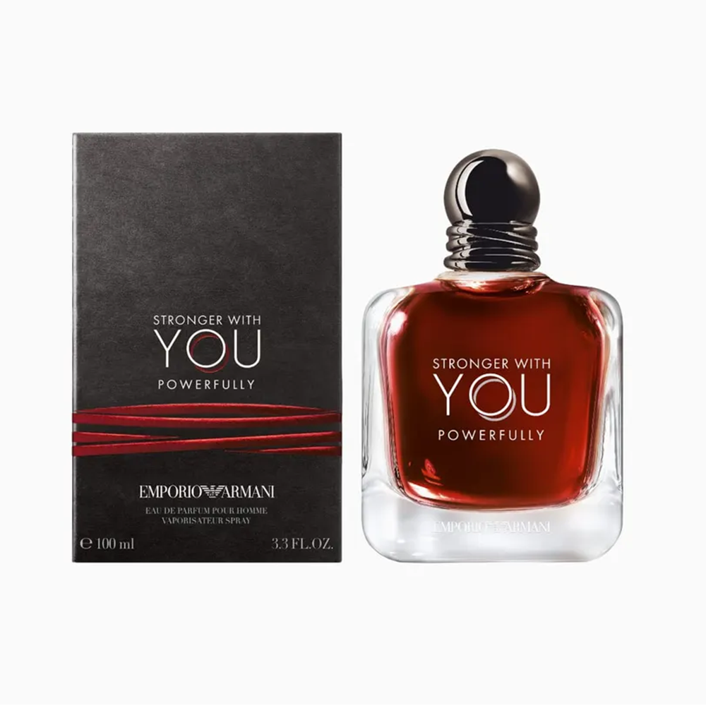 Buy Giorgio Armani Stronger with You Powerfully Eau de Parfum Online In India at Scentira
