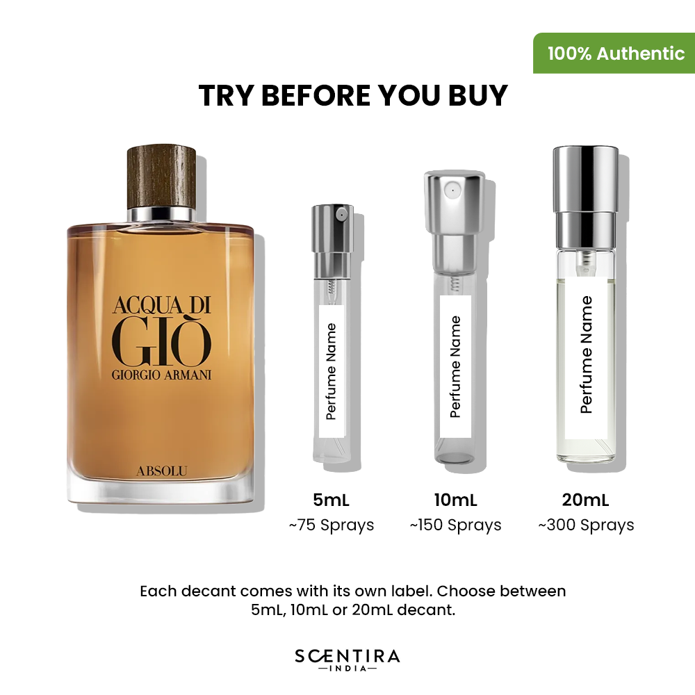 Buy Giorgio Armani Acqua Di Gio Absolu Eau De Parfum Online In India at Scentira