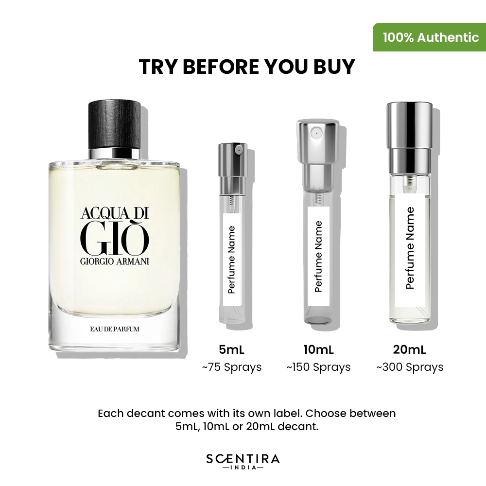 Buy Giorgio Armani Acqua Di Gio Pour Homme Eau De Parfum Online In India at Scentira