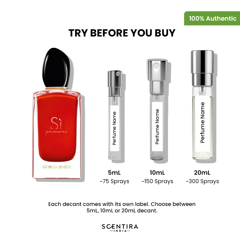 Buy Giorgio Armani Si Passione Eau de Parfum Online In India at Scentira