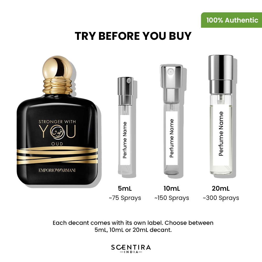 Buy Giorgio Armani Stronger With You Oud Eau de Parfum Online In India at Scentira