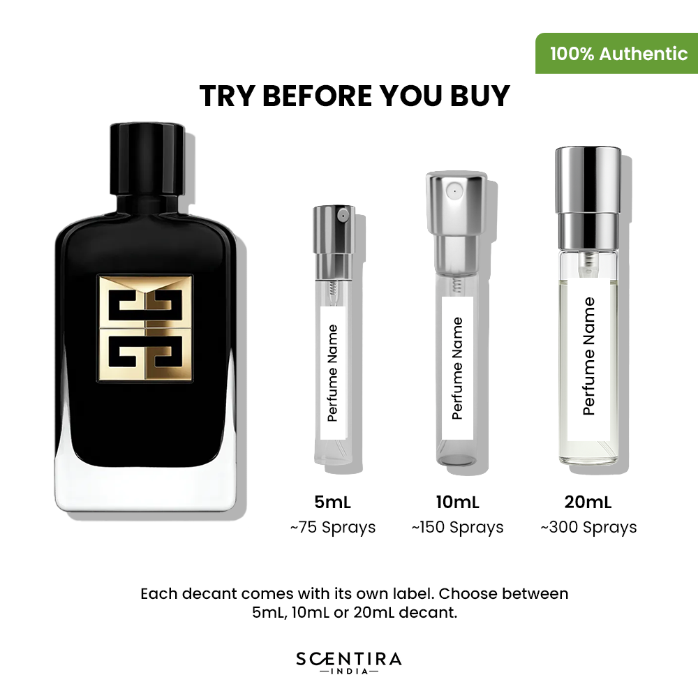 Buy Givenchy  Gentleman Society Ambree Eau de Parfum Online In India at Scentira