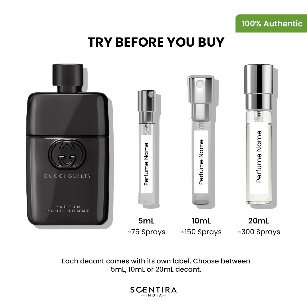 Buy Gucci Guilty Man Parfum Online In India at Scentira