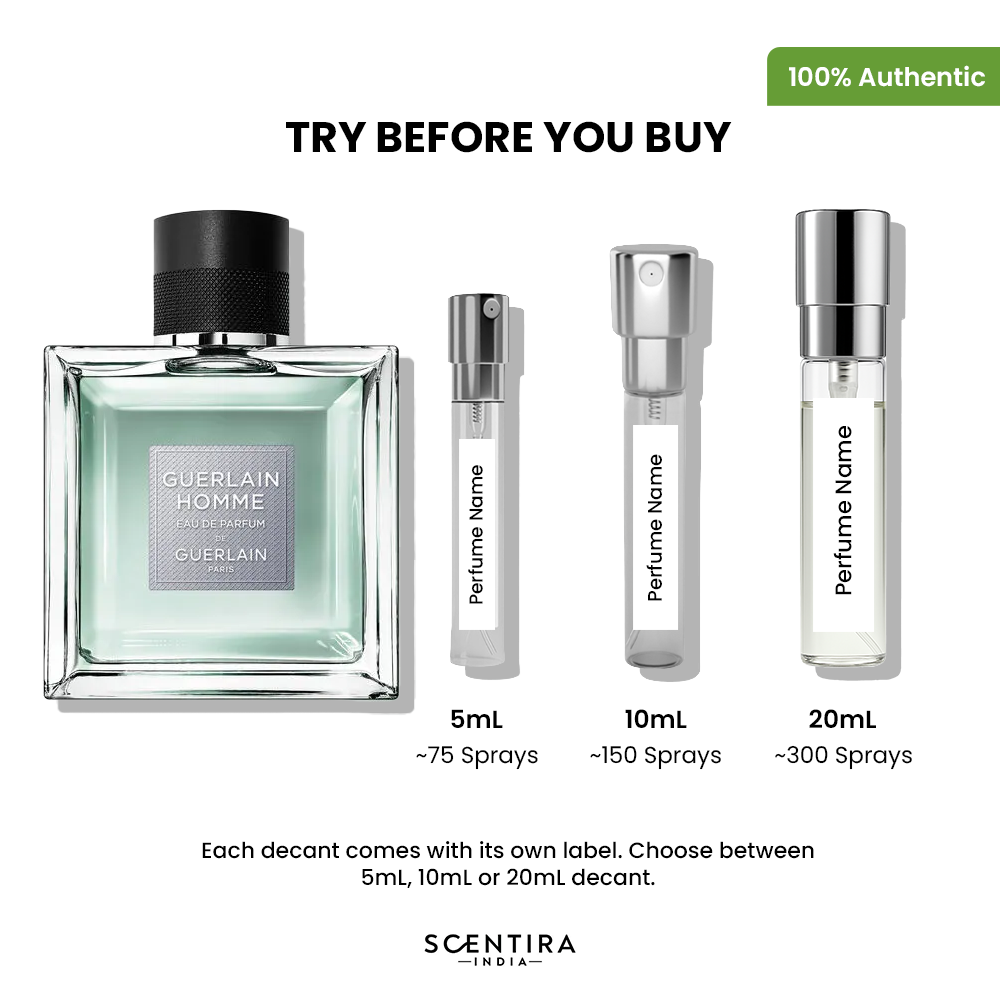 Buy Guerlain Homme Eau de Parfum Online In India at Scentira