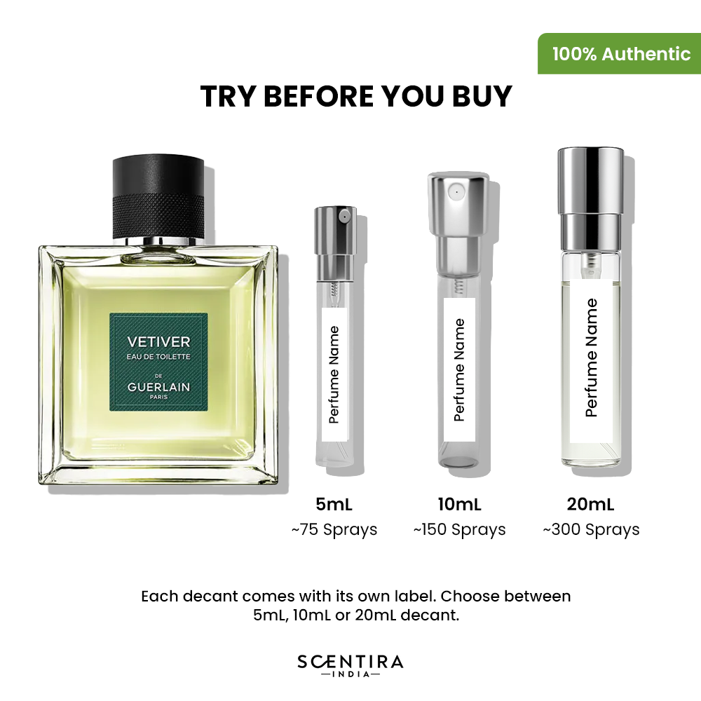 Buy Guerlain Vetiver Eau de Toilette Online In India at Scentira