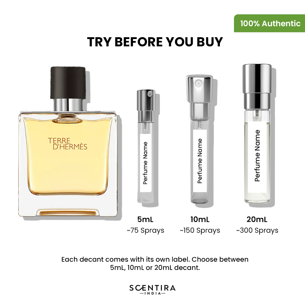 Buy Hermes Terre d'Hermes Parfum Online In India at Scentira