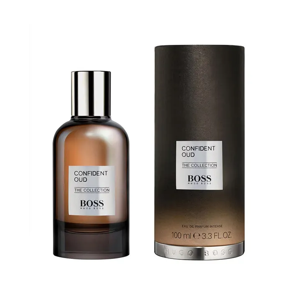 Buy Hugo Boss The Collection Confident Oud Eau de Parfum Intense Online In India at Scentira