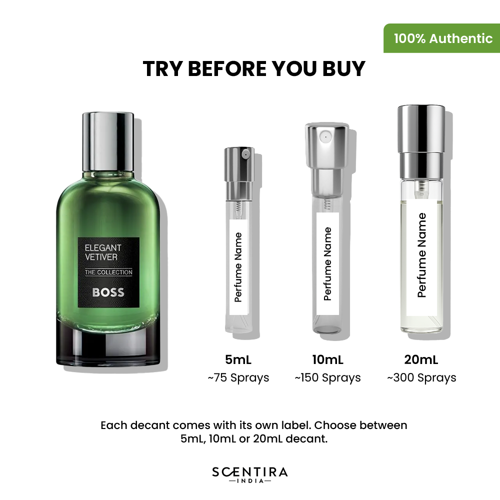 Buy Hugo Boss The Collection Elegant Vetiver Eau de Parfum Online In India at Scentira
