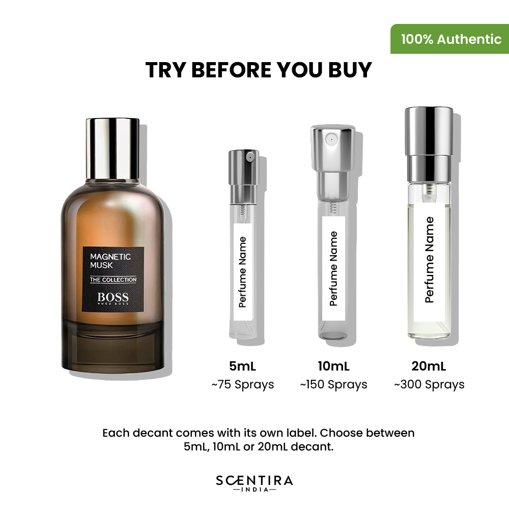 Buy Hugo Boss The Collection Magnetic Musk Eau De Parfum Online In India at Scentira