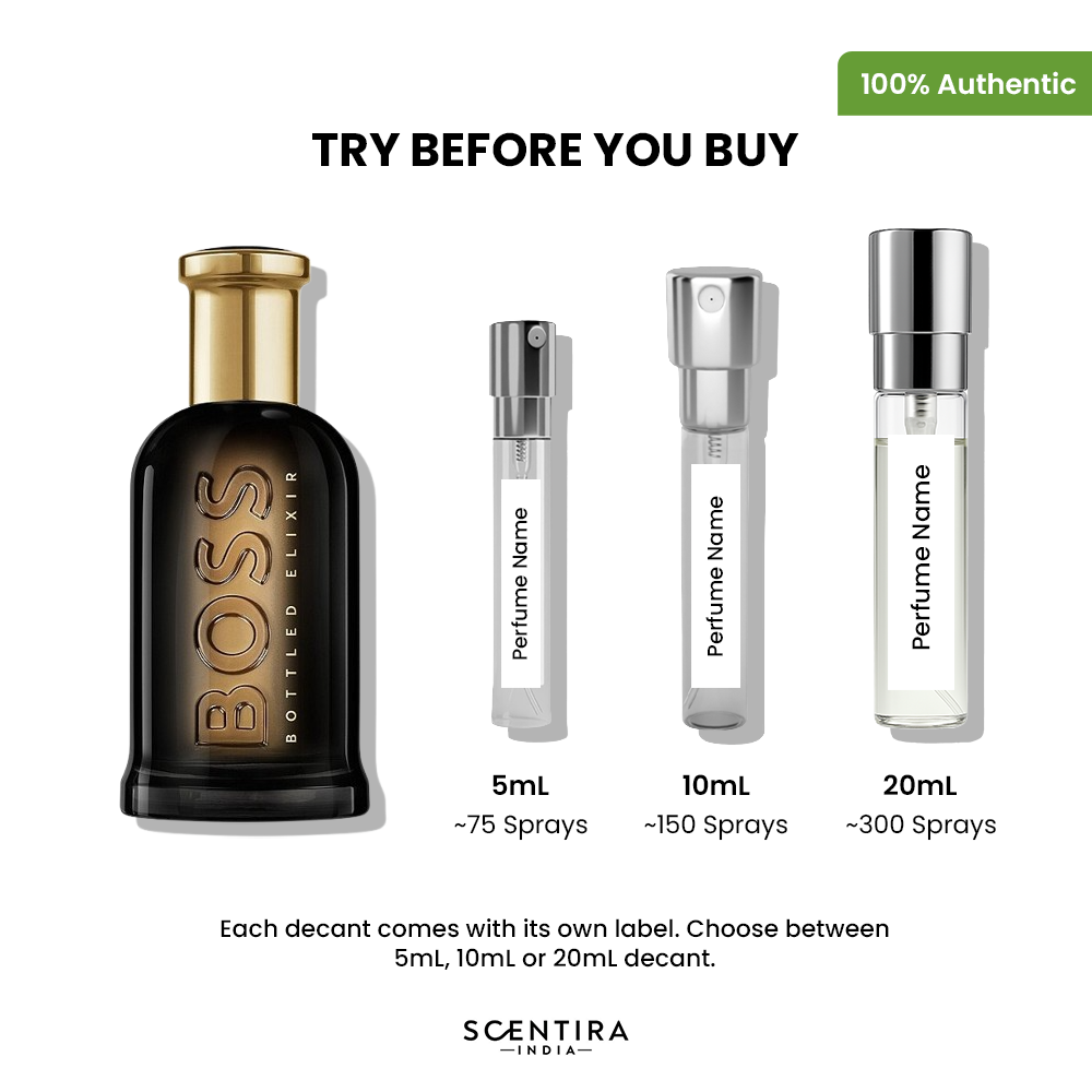 Buy Hugo Boss Bottled Elixir Parfum Intense Online In India at Scentira