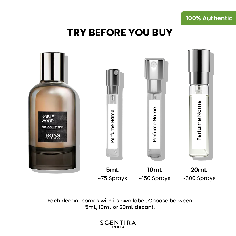 Buy Hugo Boss The Collection Noble Wood Eau de Parfum Online In India at Scentira