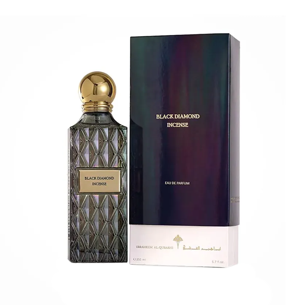 Buy Ibraheem Al Qurashi Black Diamond Incense Eau De Parfum Online In India at Scentira