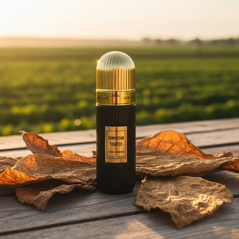 Buy Ibraheem Al Qurashi Dominican Tobacco Extrait De Parfum Online In India at Scentira