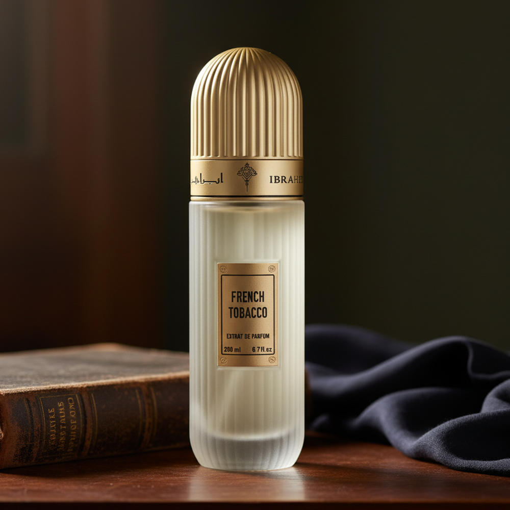 Buy Ibraheem Al Qurashi French Tobacco Extrait de Parfum Online In India at Scentira