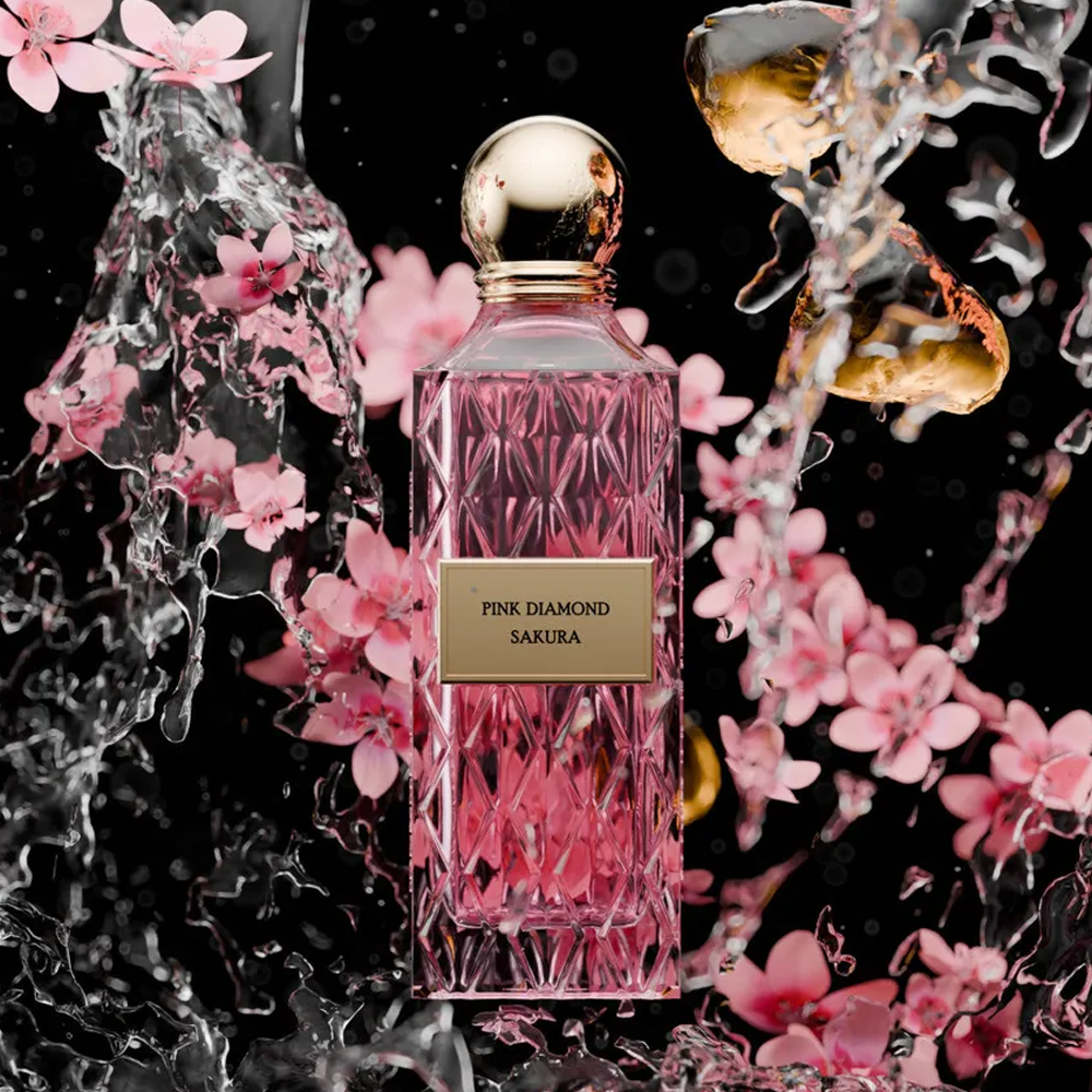 Buy Ibraheem Al Qurashi Pink Diamond Sakura Eau De Parfum Online In India at Scentira