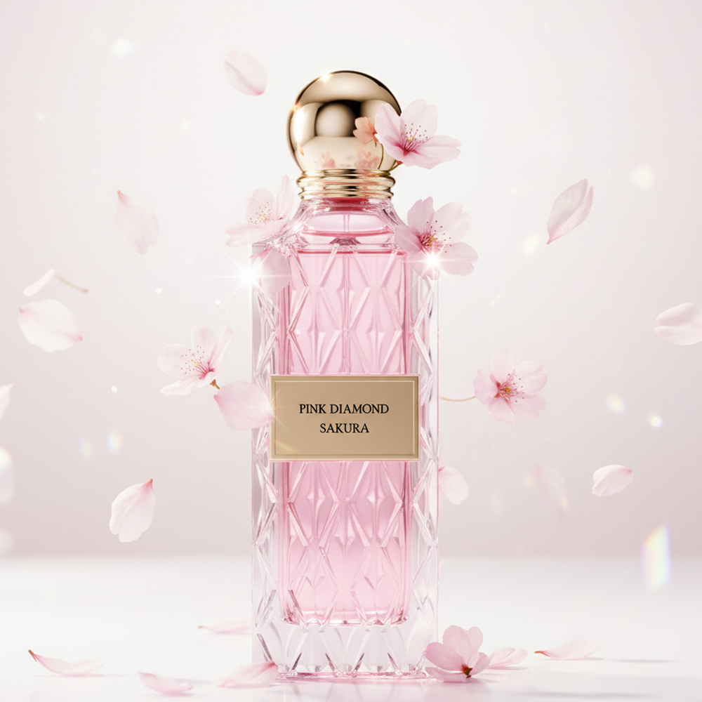 Buy Ibraheem Al Qurashi Pink Diamond Sakura Eau De Parfum Online In India at Scentira