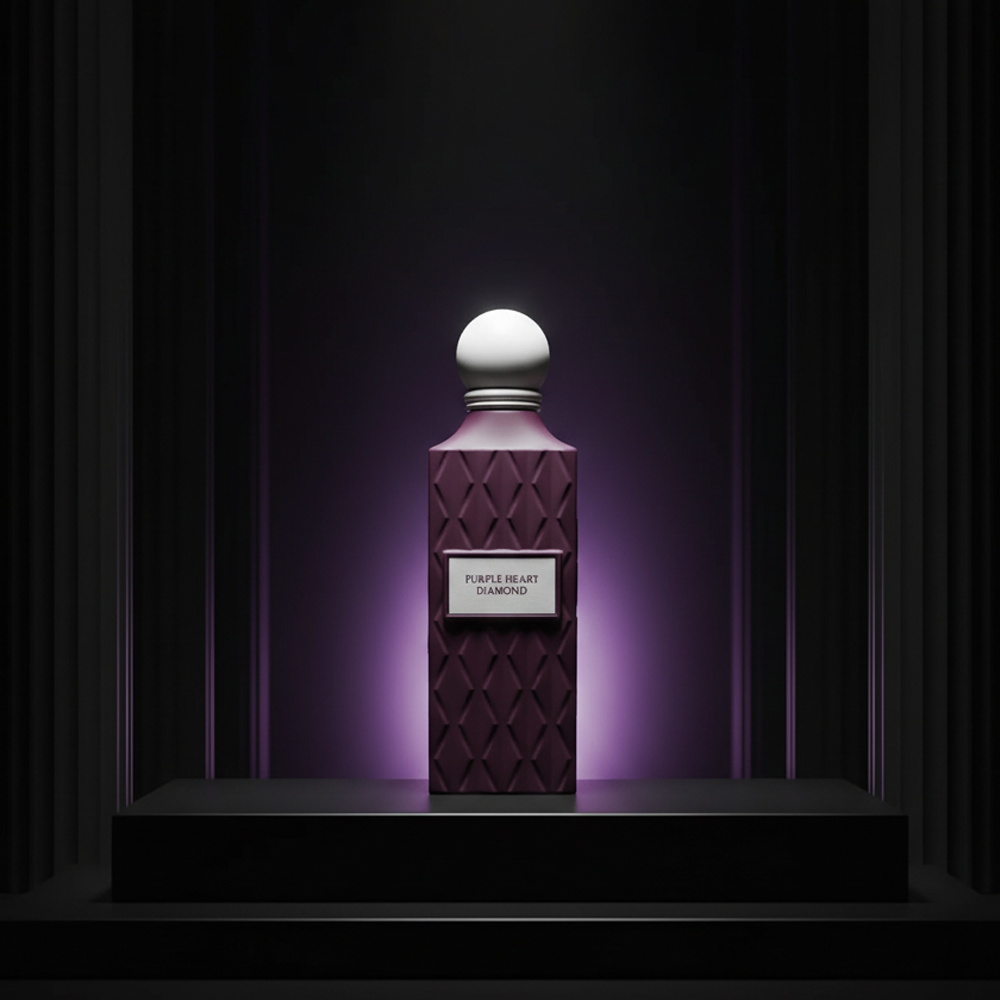 Buy Ibraheem Al Qurashi Purple Heart Diamond Eau De Parfum Online In India at Scentira