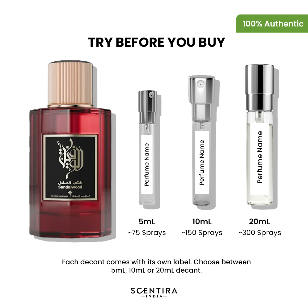 Buy Ibraheem Al Quraishi Sandalwood Eau de Parfum Online In India at Scentira