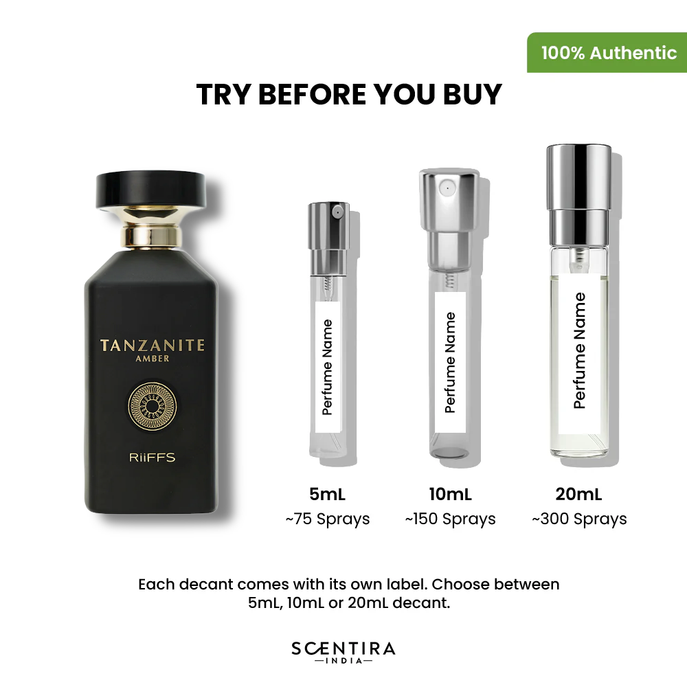 Buy Riiffs Tanzanite Amber Eau de Parfum Online In India at Scentira at Scentira