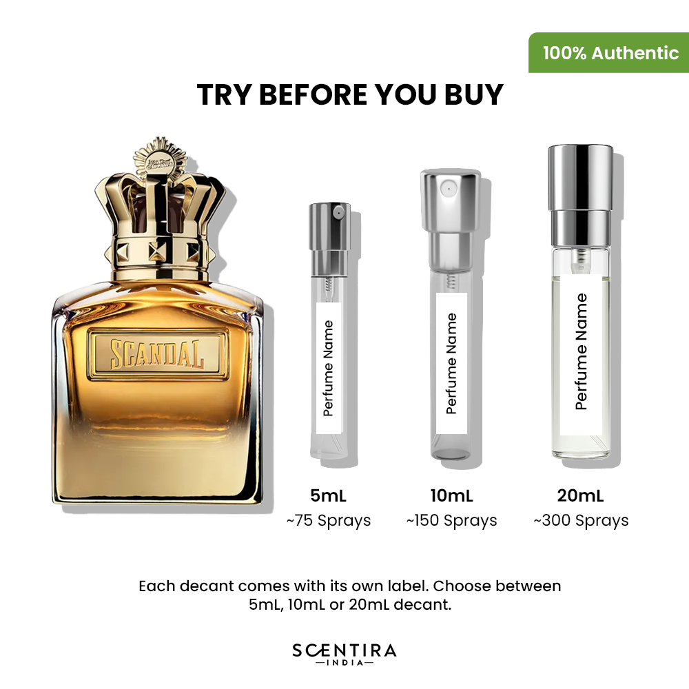 Buy Jean Paul Gaultier Scandal Absolu Pour Homme Parfum Online In India at Scentira