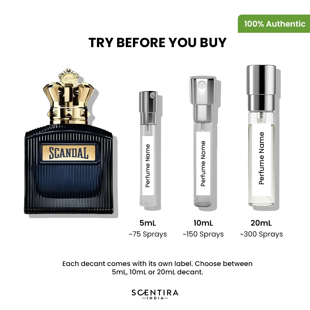 Buy Jean Paul Gaultier Scandal Pour Homme Intense Eau de Parfum Online In India at Scentira