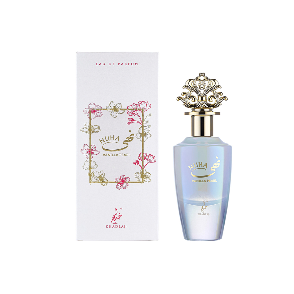 Buy Khadlaj Nuha Vanilla Pearl Eau de Parfum Online In India at Scentira