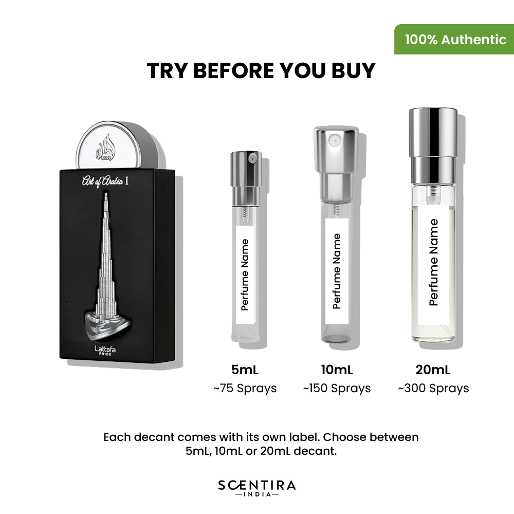 Buy Lattafa Art Of Arabia I Eau De Parfum Online In India at Scentira