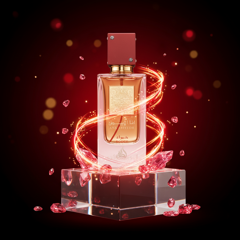 Buy Lattafa Ana Abiyedh Rouge Eau de Parfum Online In India at Scentira