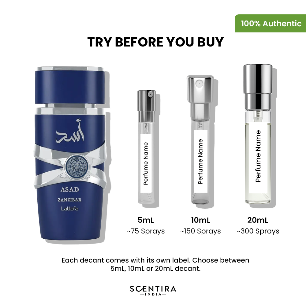 Buy Lattafa Asad Zanzibar Eau de Parfum Online In India at Scentira