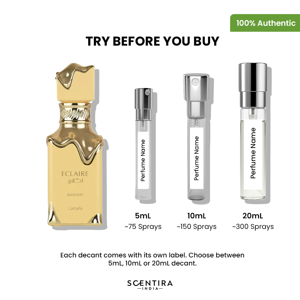 Buy Lattafa Eclaire Banoffi Eau de Parfum Online In India at Scentira