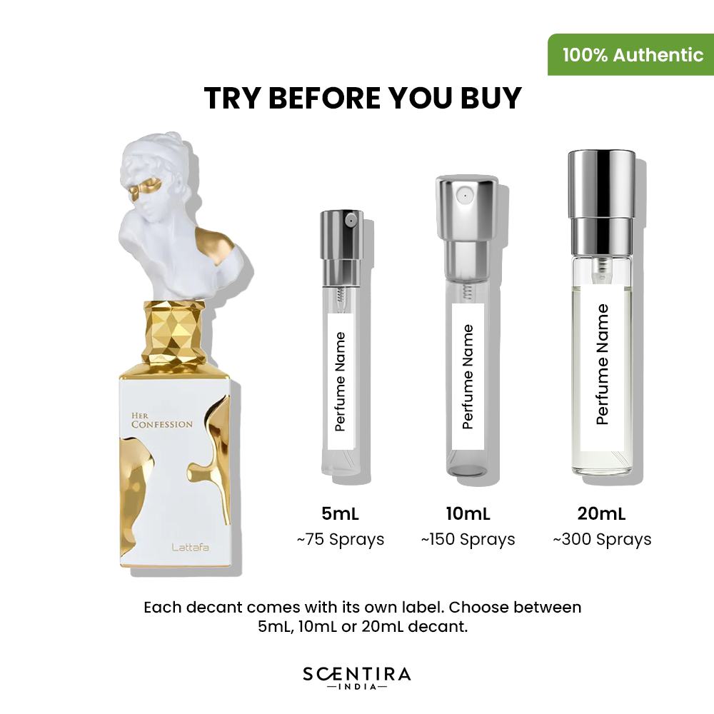 Buy Lattafa Her Confession Eau de Parfum Online In India at Scentira