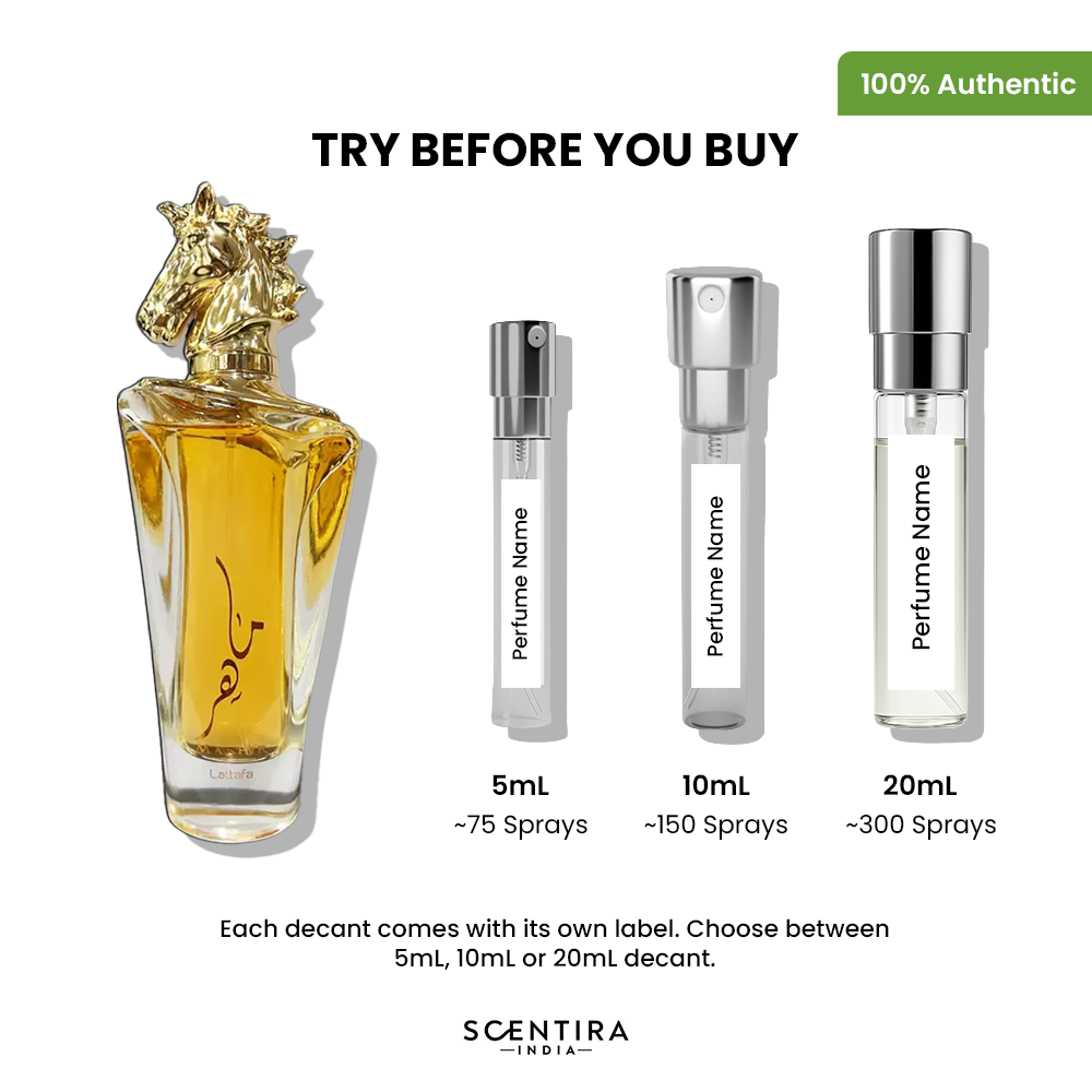 Buy Lattafa Maahir Gold Eau De Parfum Online In India at Scentira