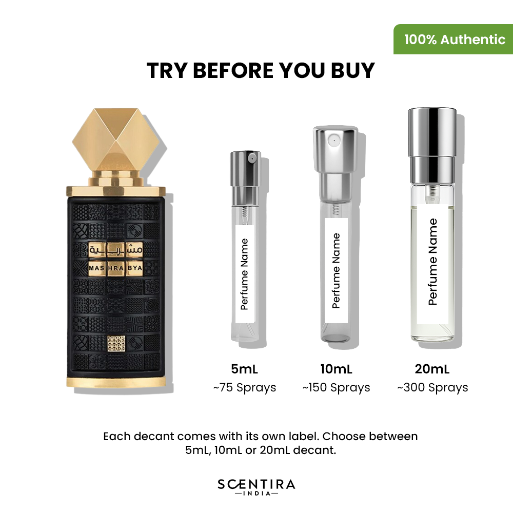 Buy Lattafa Mashrabya Eau de Parfum Online In India at Scentira