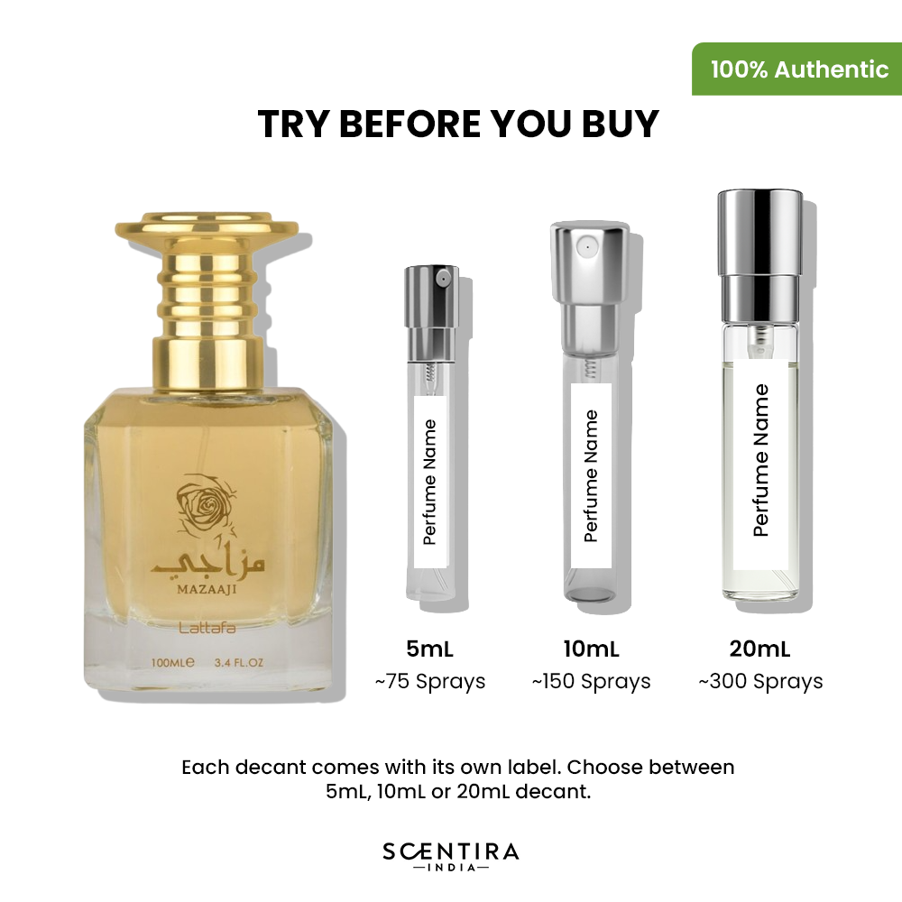 Buy Lattafa Mazaaji Eau de Parfum Online In India at Scentira